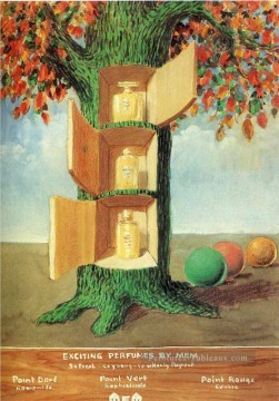 cartel perfumes emocionantes de mem 1946 René Magritte Pinturas al óleo